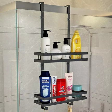 Estante Organizador Para Ducha En Acero Inoxidable 2 Pisos