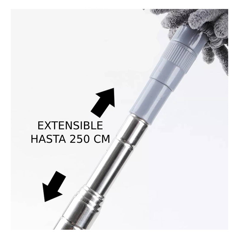 Set De Plumeros - 4 Piezas Intercambiables Mango Extensible