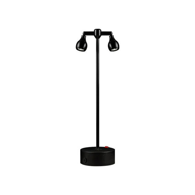 Lampara De Mesa Usb Inalambrica Usb Doble Rotativa