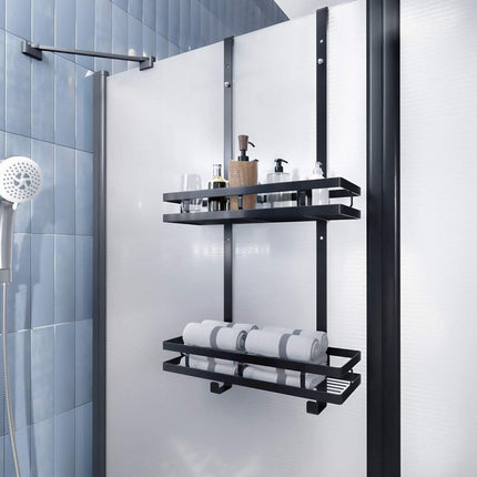 Estante Organizador Para Ducha En Acero Inoxidable 2 Pisos