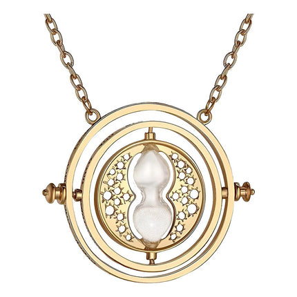 Collar Colgante Reloj De Arena Giratorio Tiempo Hermaione