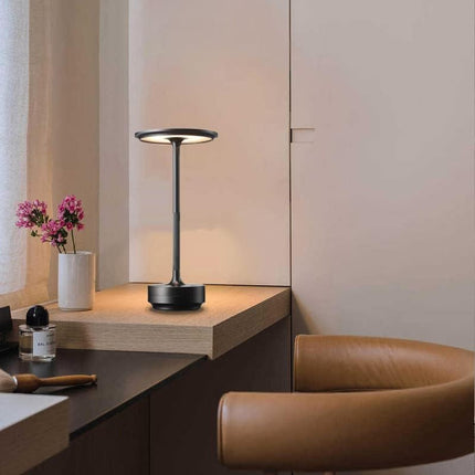 Lámpara Luminaria Portatil De Mesa Inalámbrica Recargable