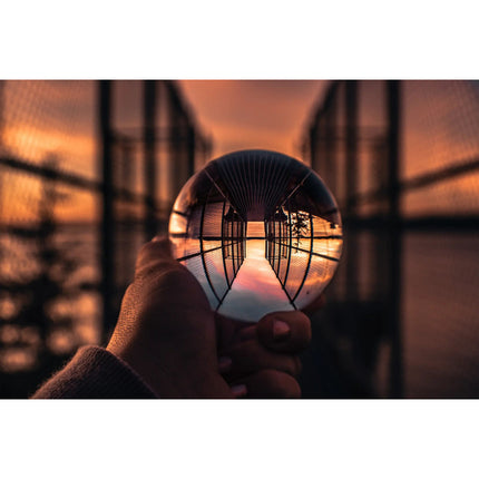 Lensball Bola De Cristal Para Fotografías 60mm