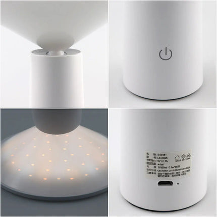 Lampara De Mesa Escritorio Flexible Tactil Usb Recargable