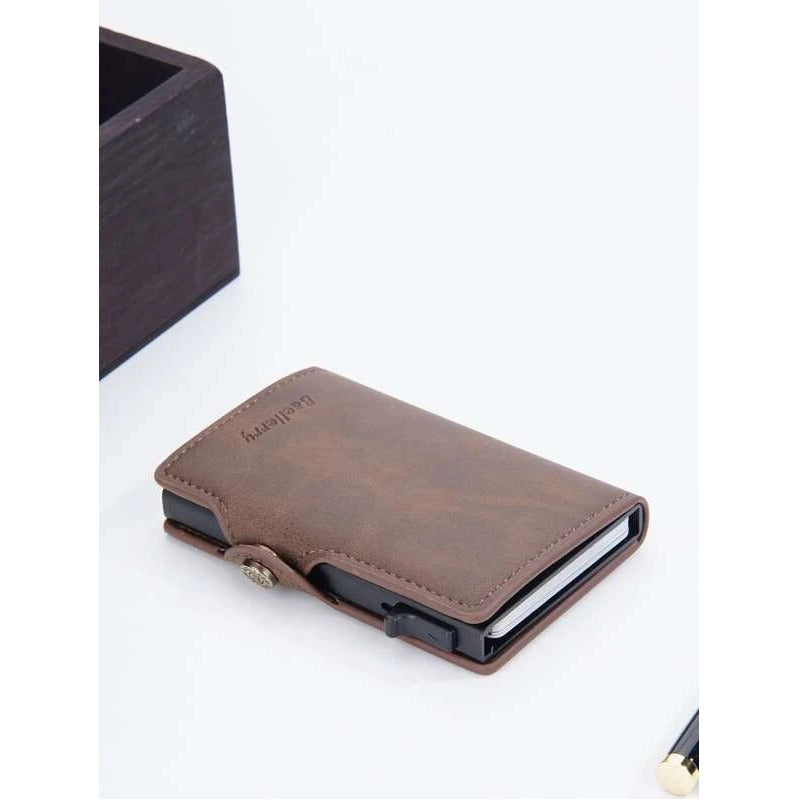 Billetera Tarjetero Anti Clonación Con Bloqueo Rfid Baellery