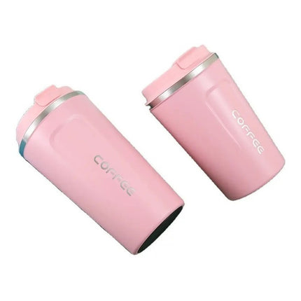 Vaso Taza Termico Mug 500ml Con Tapa Varios Colores Calidad