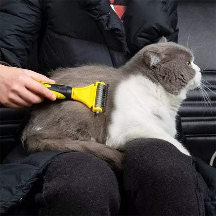 Peine Deslanador Profesional Para Mascotas Máxima Seguridad