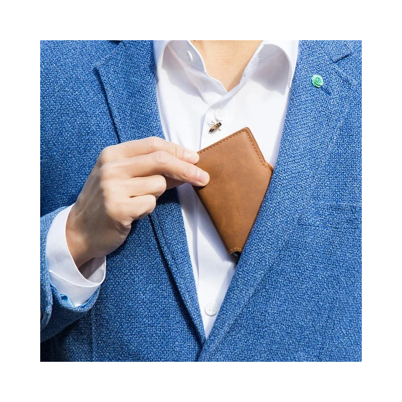 Billetera Para Tarjeta De Débito Y Crédito Con Broche