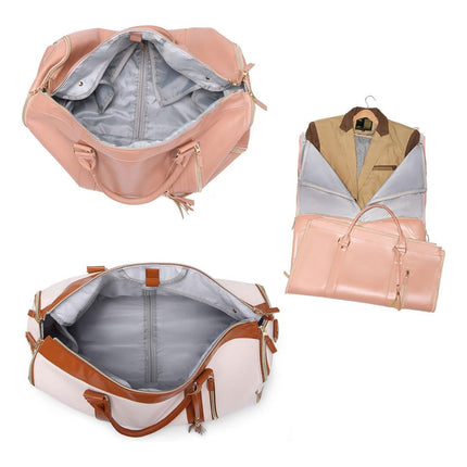 Bolso De Viaje P/mano Valija Expandible Plegable Impermeable