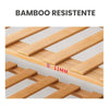 Zapatera Organizador De Zapatos Plegable De Bambú 6 Niveles