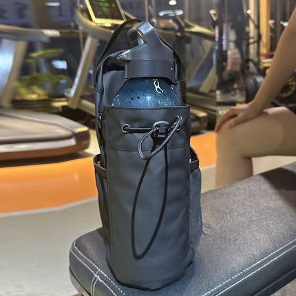 Bolso Con Soporte Magnetico Para Gimnasio Porta Botella