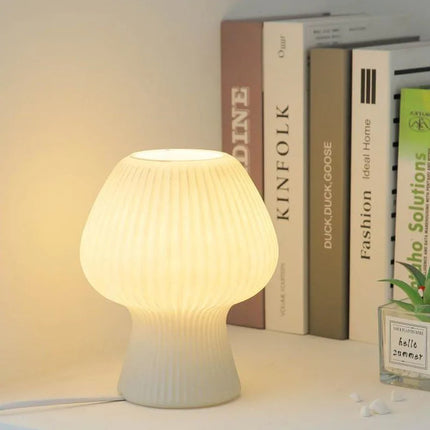 Lampara De Mesa Luz Velador Nordica Moderna Led 3tonalidades