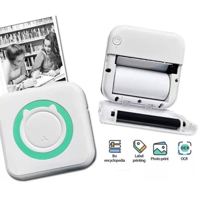 Mini Impresora Térmica Para Celular Con Aplicación Bluetooth