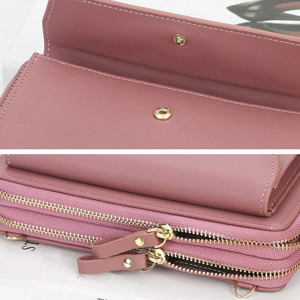 Cartera Bolso Mujer Hombro Correa Billetera Gran Capacidad