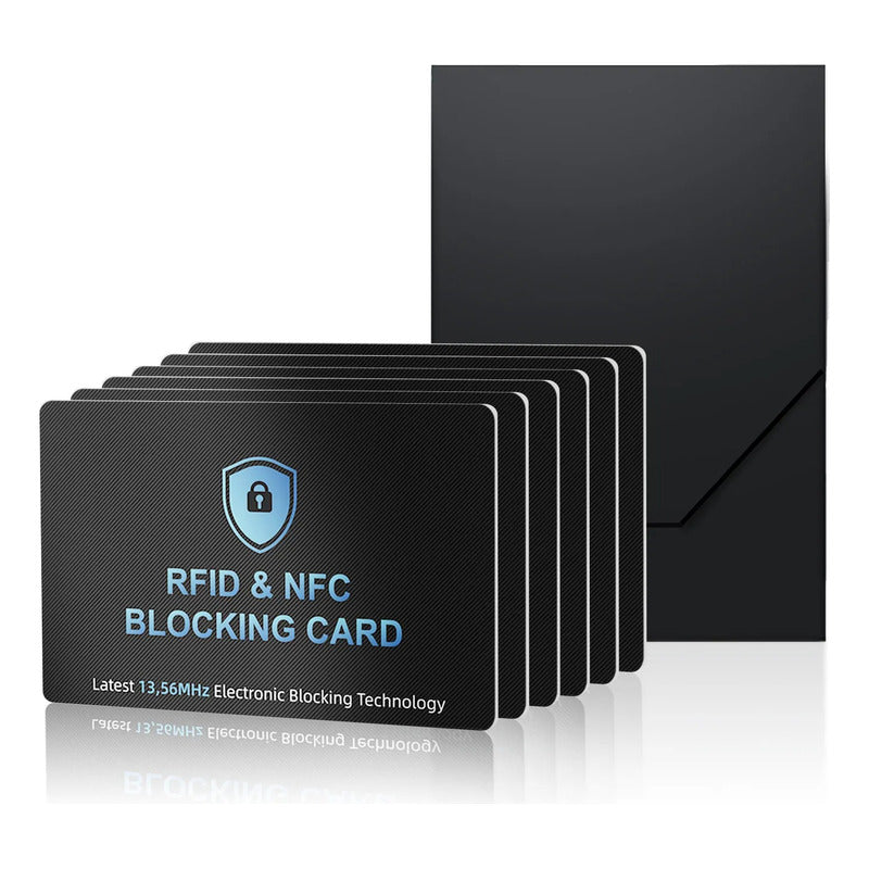 Tarjeta Protector Bloqueador Anti Robo Credito Debito Rfid