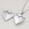 Collar Colgante Relicario Para Fotos Acero Corazón