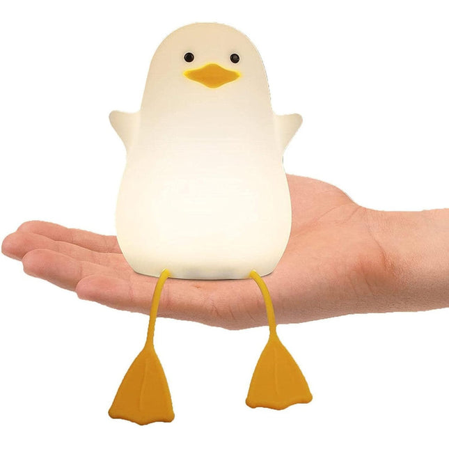 Lampara Veladora Estilo Pato De Goma Recargable Usb