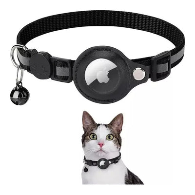 Collar Porta Airtag Para Gatos Con Cascabel Air Tag Case