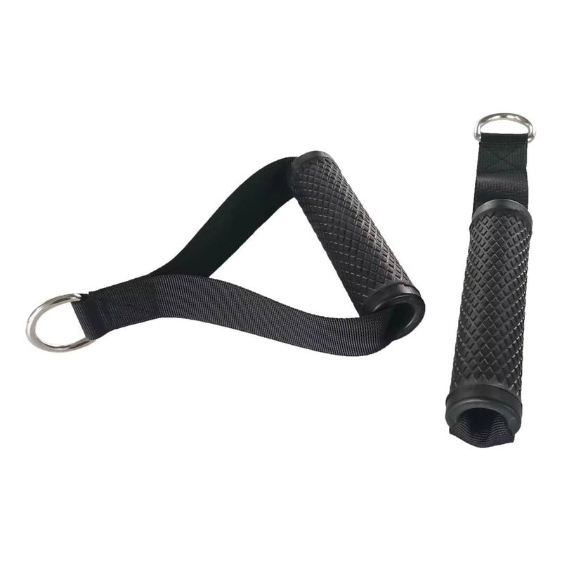 Agarre Manija Para Polea Maquina Gym Reforzada X Par