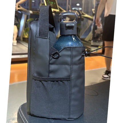 Bolso Con Soporte Magnetico Para Gimnasio Porta Botella