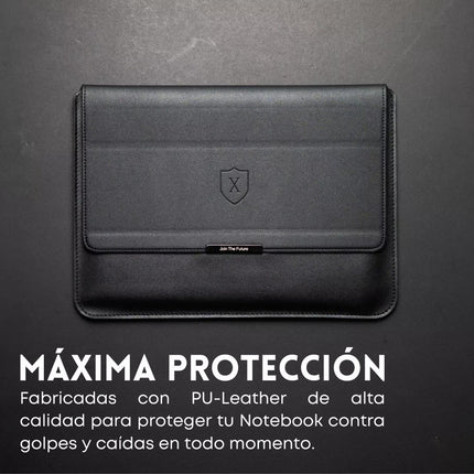 Funda Para Notebooks Con Plataforma Soporte 13 Y 15 Pulgadas