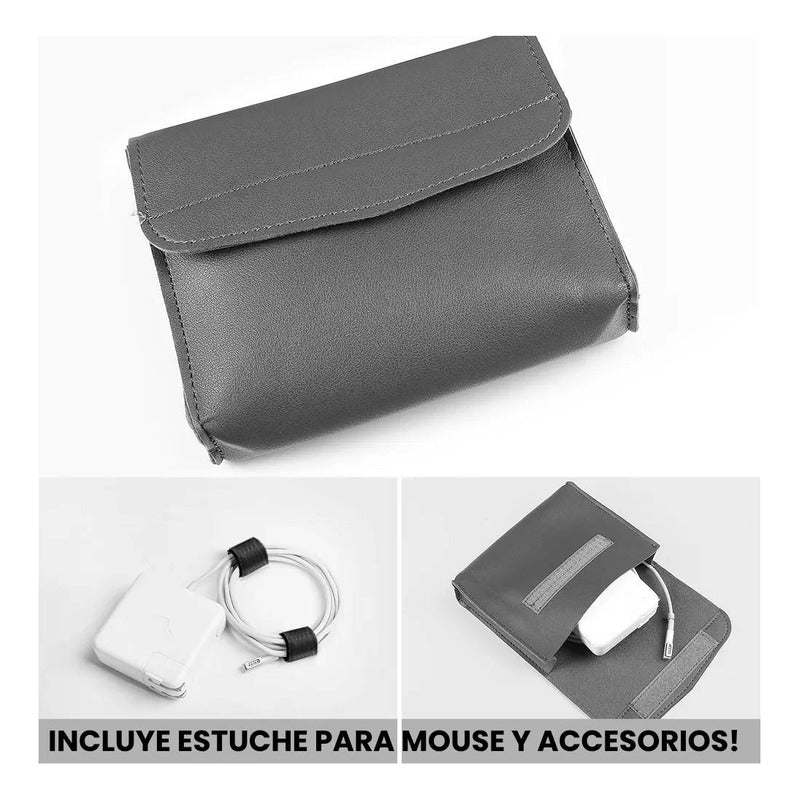 Funda Para Notebooks Con Plataforma Soporte 13 Y 15 Pulgadas