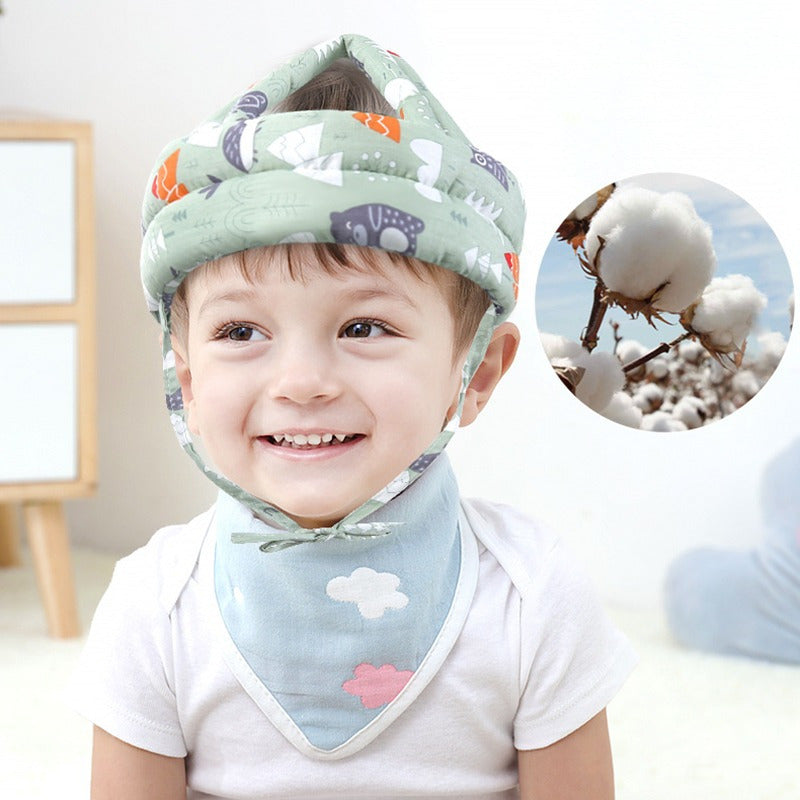Casco Protector Para Bebés Alta Seguridad Ajustable
