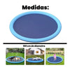 Alfombrilla Piscina De Aspersión Para Mascotas Inflable