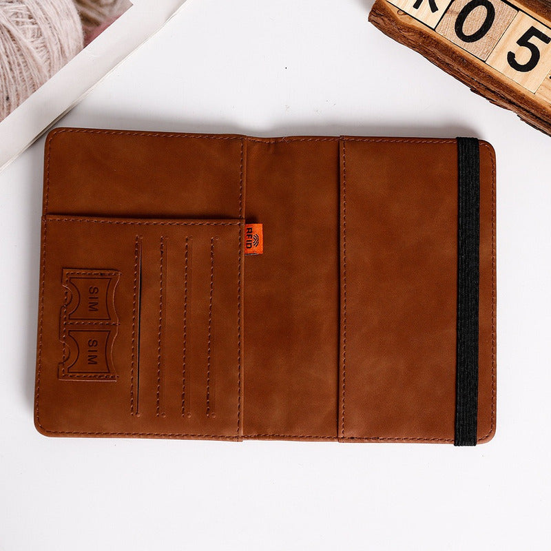 Funda Porta Pasaporte Organizador De Viaje Unisex