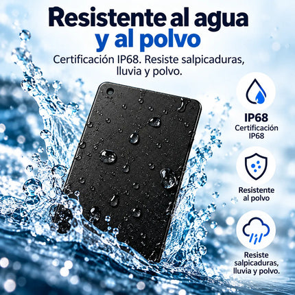 Tarjeta Localizadora Gps Rastreo Airtag Para iPhone Android Negro