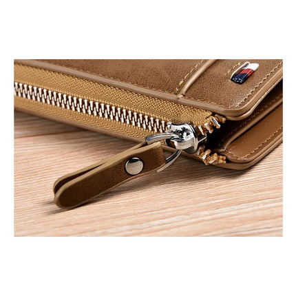 Billetera Cartera De Cuero Para Hombre Antirrobo Rfid