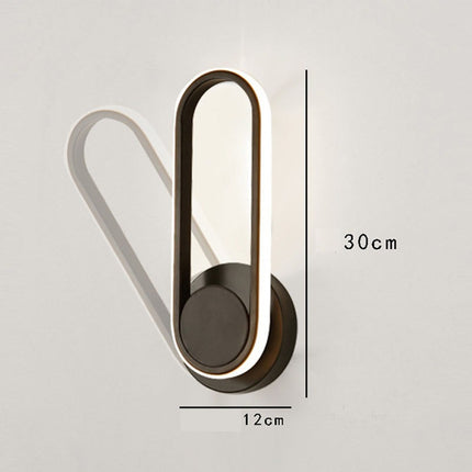 Lampara Aplique Pared Interior Giratoria 330 Grados Metal