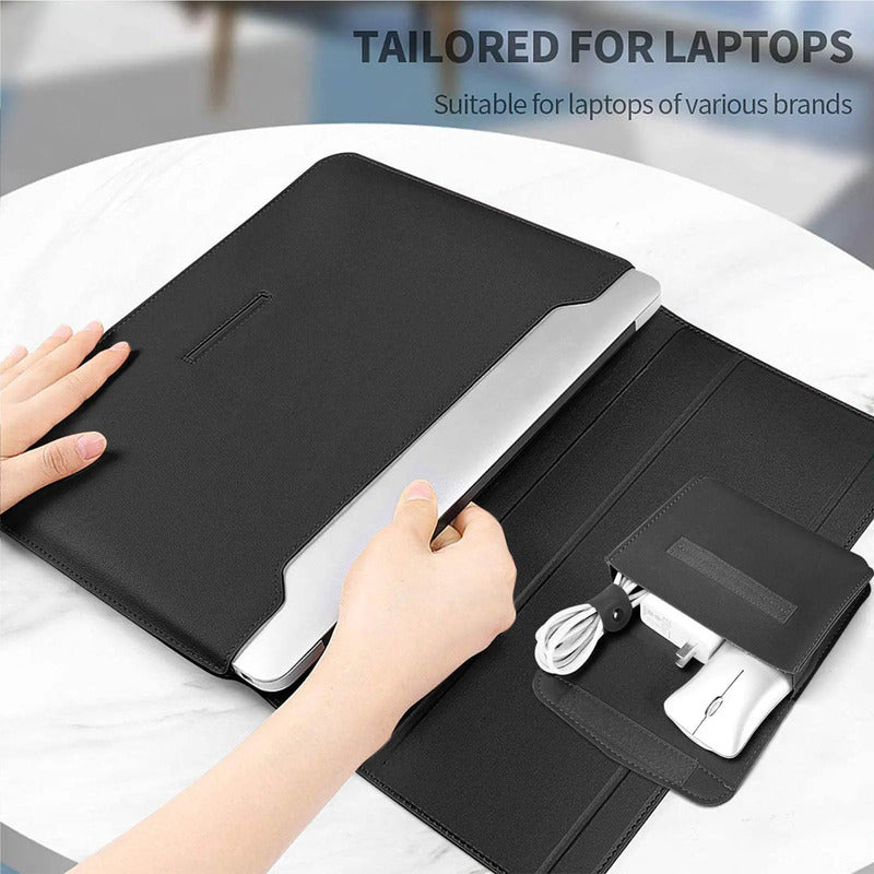 Funda Para Notebooks Con Plataforma Soporte 13 Y 15 Pulgadas