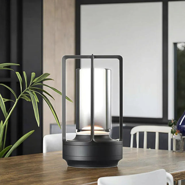 Lampara De Mesa Usb Portatil Recargable Inálambrica De Farol