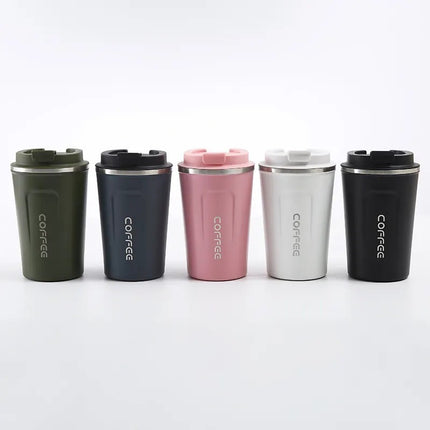 Vaso Taza Termico Mug 500ml Con Tapa Varios Colores Calidad