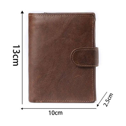 Billetera Rfid Antirrobo Para Hombre Multiple Ranuras