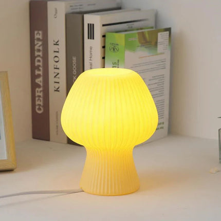 Lampara De Mesa Luz Velador Nordica Moderna Led 3tonalidades
