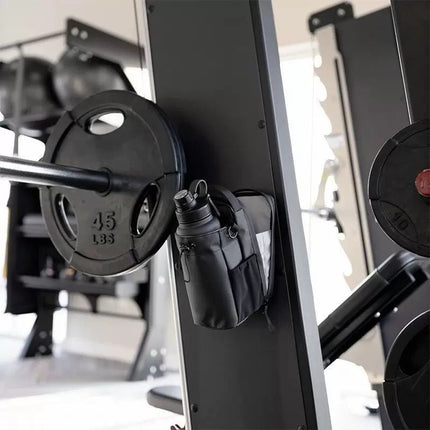 Bolso Con Soporte Magnetico Para Gimnasio Porta Botella