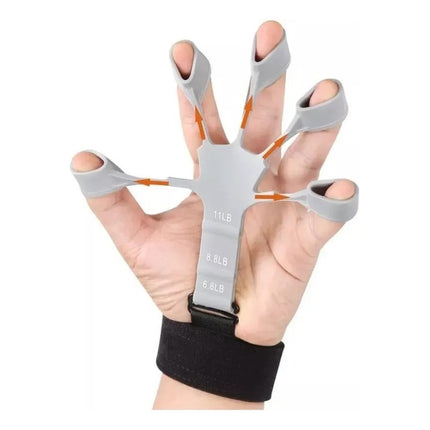 Ejercitador De Dedos Flex Grip Hand Grip X2 Super Resistente Negro