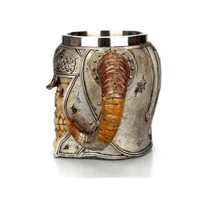 Taza Jarra Calavera Nórdica Vikinga Medieval Cerveza Café Té