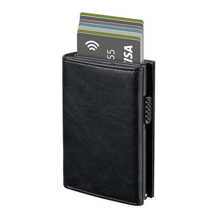 Billetera Con Tarjetero Rfid Antirrobo Premium Con Monedero