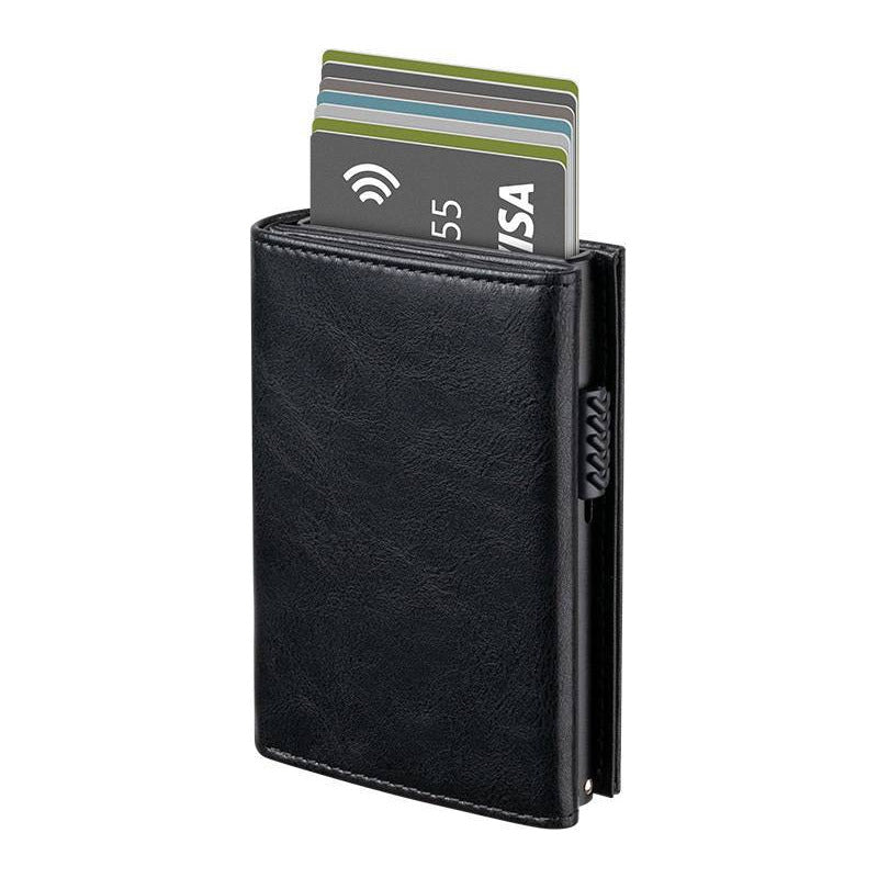 Billetera Con Tarjetero Rfid Antirrobo Premium Con Monedero