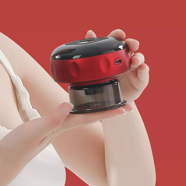 Masajeador Electrico Inalambrico Con Ventosas Anticelulitis