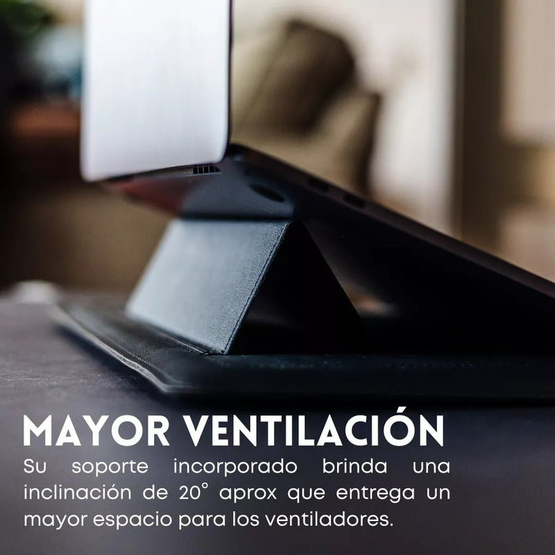 Funda Para Notebooks Con Plataforma Soporte 13 Y 15 Pulgadas