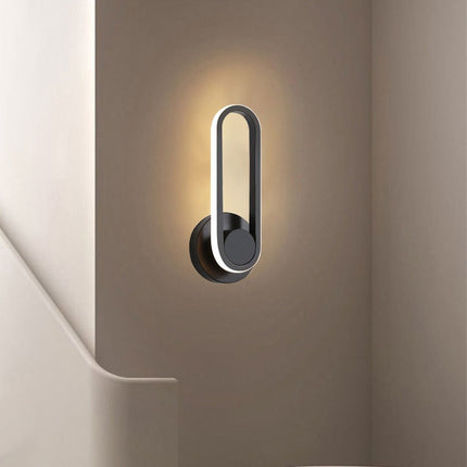 Lampara Aplique Pared Interior Giratoria 330 Grados Metal