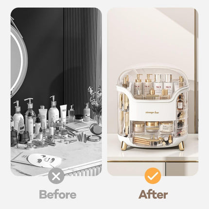 Organizador De Maquillaje Grande Porta Cosméticos Capsula
