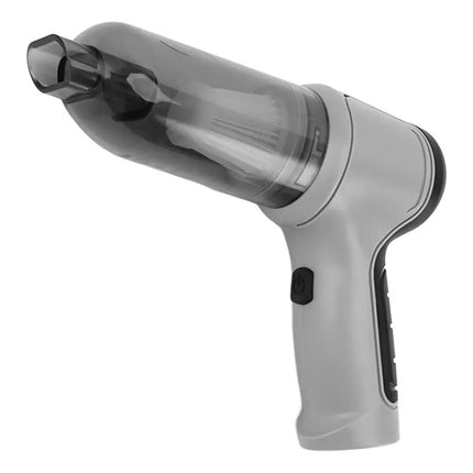Aspiradora De Mano Para Auto Inalambrica Recargable 4 En 1 Gris