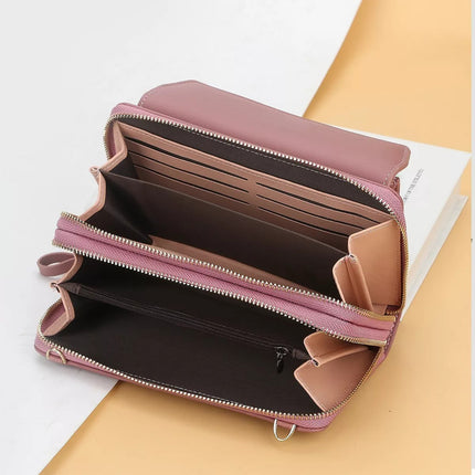 Cartera Bolso Mujer Hombro Correa Billetera Gran Capacidad