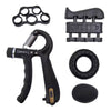 Set Hand Grip Ejercitador Manos Dedos Y Antebrazo 10-60 Kg