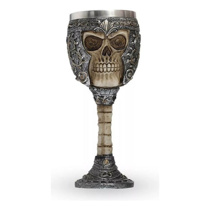 Vaso Copa Vikinga Calavera Estilo Nórdico 200ml Modelo 5